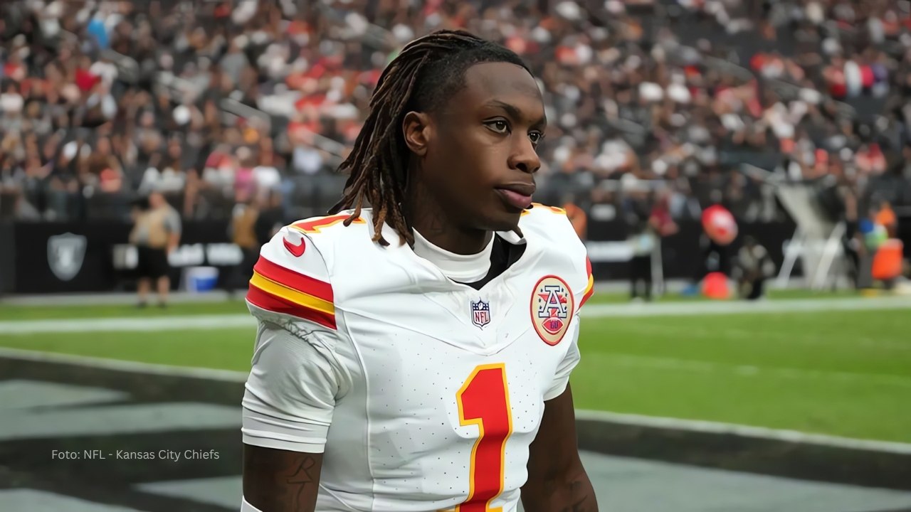 Arrestan a estrella NFL Xavier Worthy en Texas con cargos de asalto Xavier Worthy en un juego con Kansas City Chiefs
