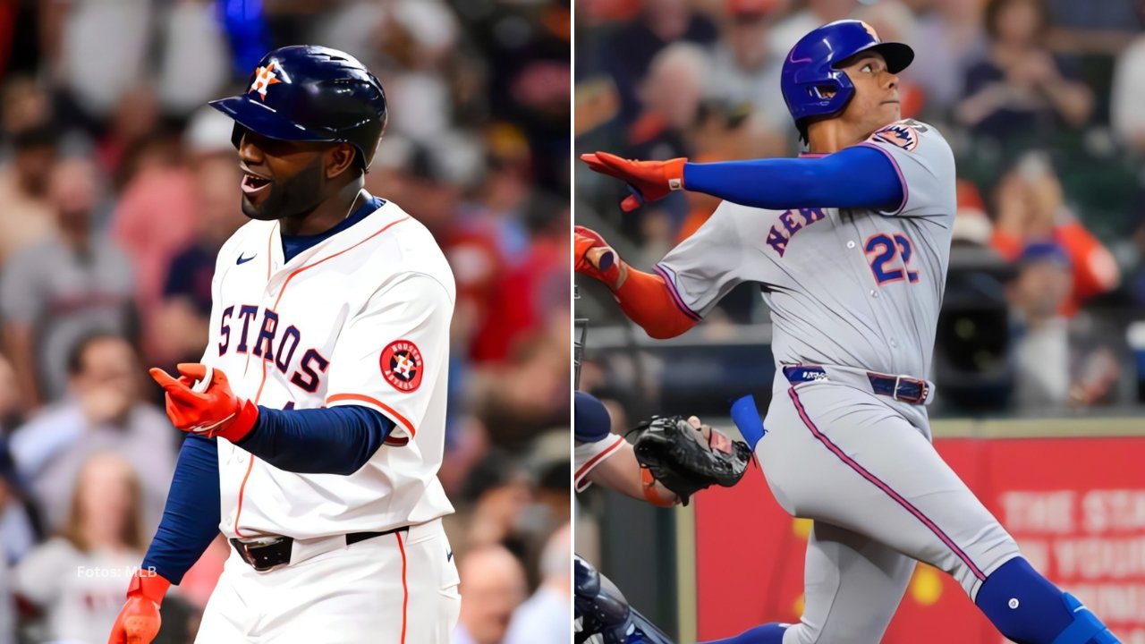 Yordan Alvarez y Juan Soto en MLB