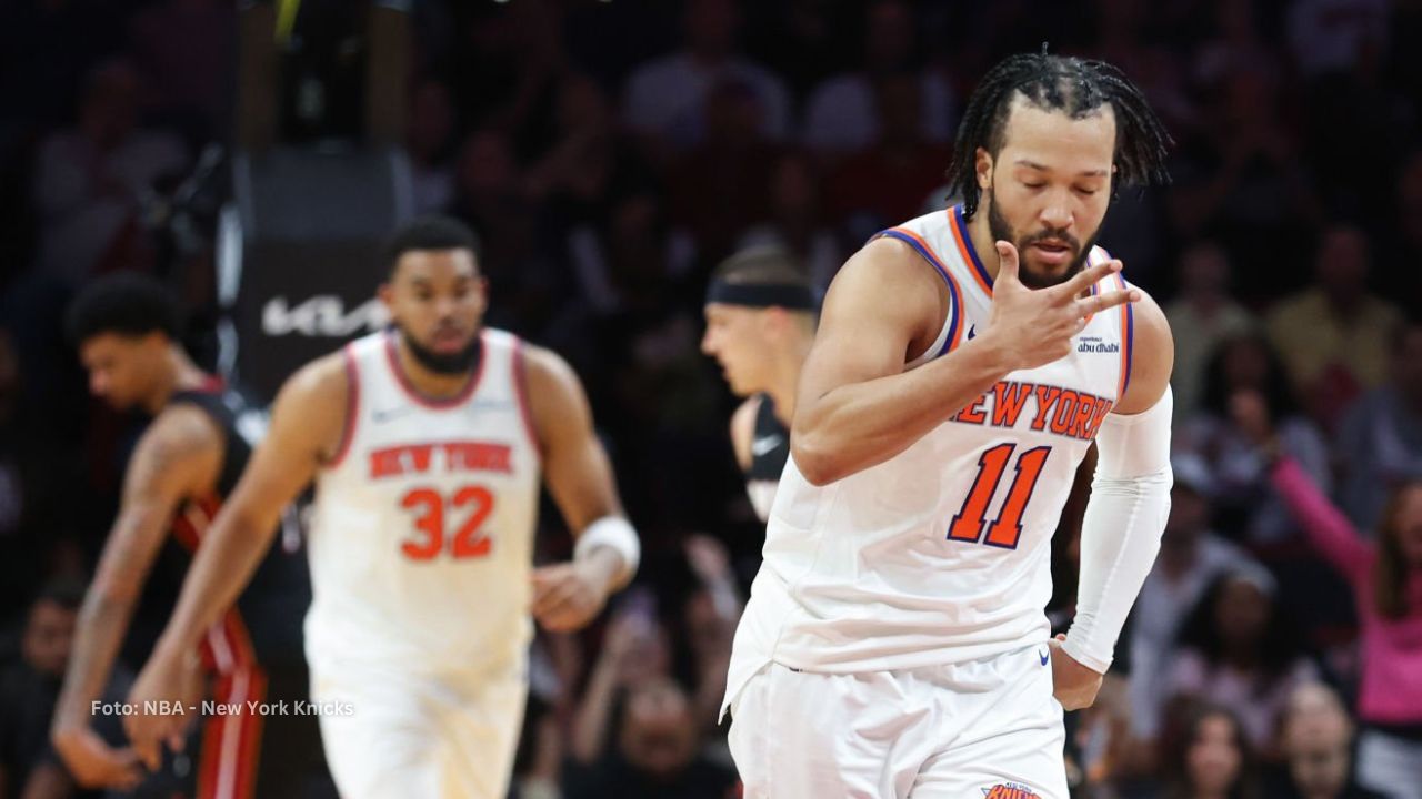 Zach Lavine y Jalen Brunson elegidos Jugadores de la Semana NBA Jalen Brunson con New York Knicks