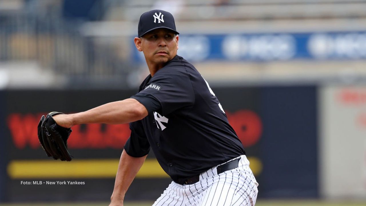 Yankees agita roster y envía a 5 peloteros a Ligas Menores Carlos Carrasco con New York Yankees