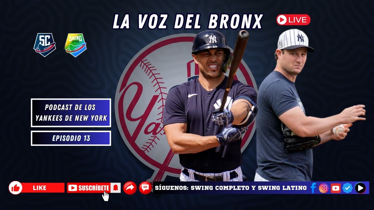 Podcast de Yankees: Cole y Stanton preocupan, la odisea de la 3B en el Bronx Este domingo 9 se estrenó el capítulo 13 de «La Voz del Bronx», espacio dedicado a la actualidad de New York Yankees.