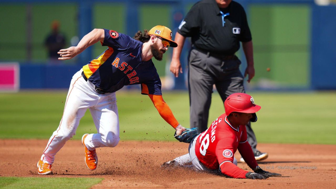 Houston cae ante Washington en cerrado juego, Altuve y Yordan se estrenaron Washington Nationals vs Houston Astros