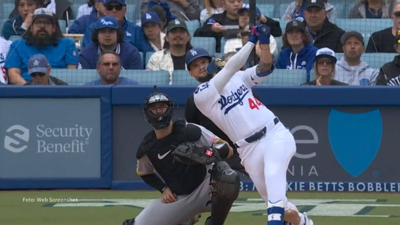 Andy Pages sacudió 10 imparables en sus últimos 12 turnos ante Pittsburgh Pirates.