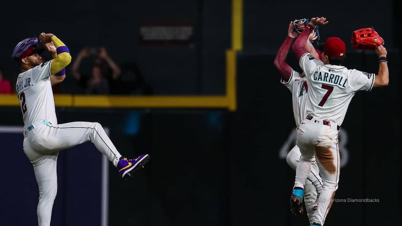 Arizona Diamondbacks celebrando