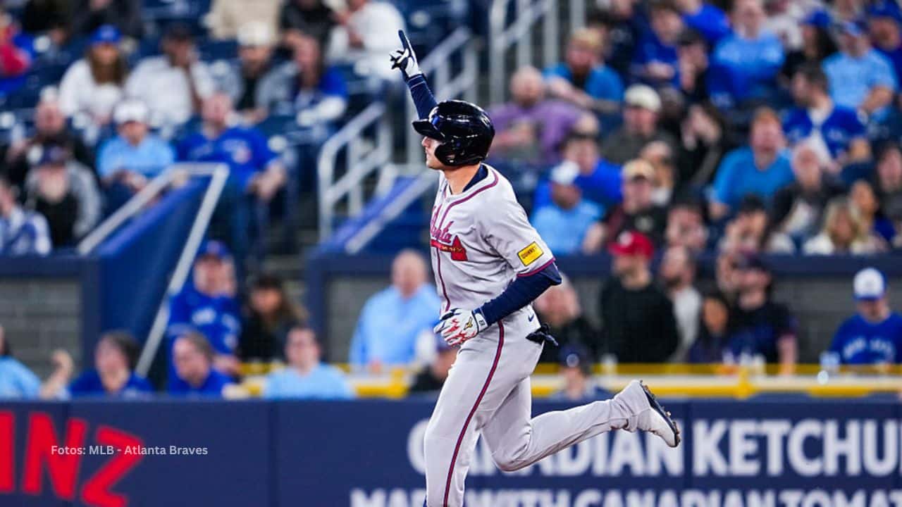 El abridor de Atlanta Braves, Grant Holmes, estuvo casi perfecto durante siete entradas en las que solo permitió un hit.