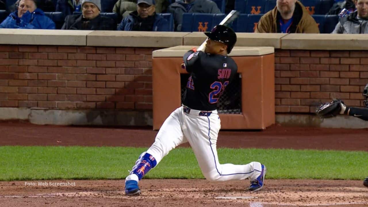 Doble remolcador de Juan Soto con New York Mets