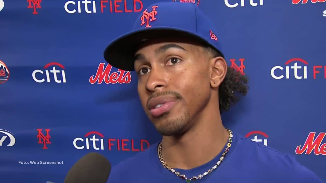 Francisco Lindor en una entrevista después del juego