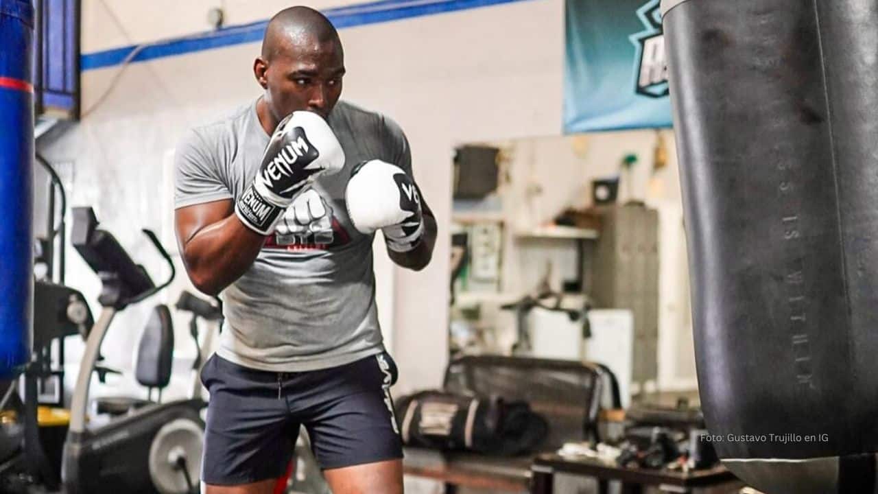 Boxeador cubano Gustavo Trujillo