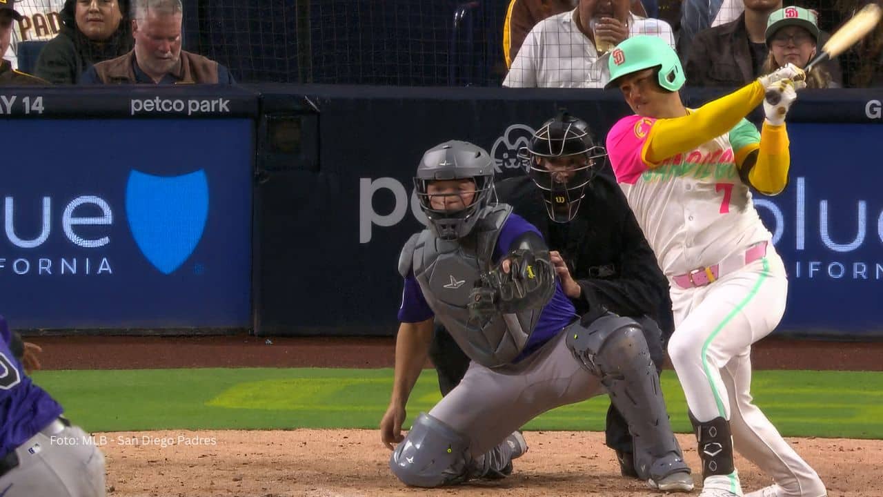 Jose Iglesias guía paliza de San Diego Padres en Colorado