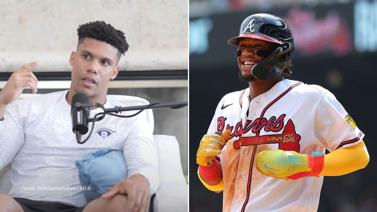El jardinero de New York Mets, Juan Soto, le auguró una excelente recuperación a Ronald Acuña Jr.