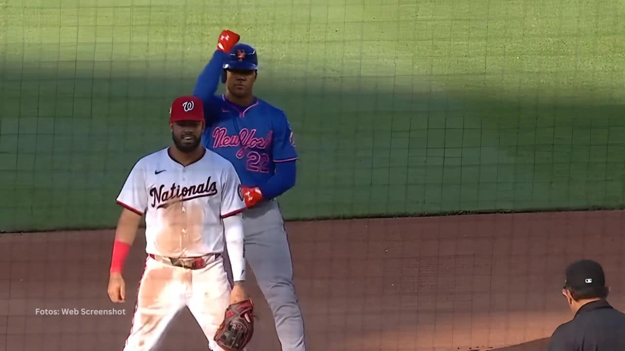 El outfielder dominicano, Juan Soto, pudo aportar su granito de arena en la paliza que le otorgó Mets a Nationals.