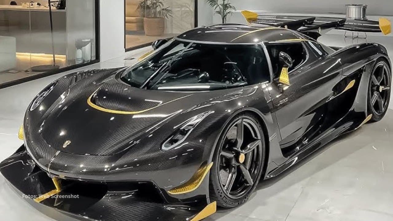Automóvil de lujo Modelo Koenigsegg Jesko Absolut