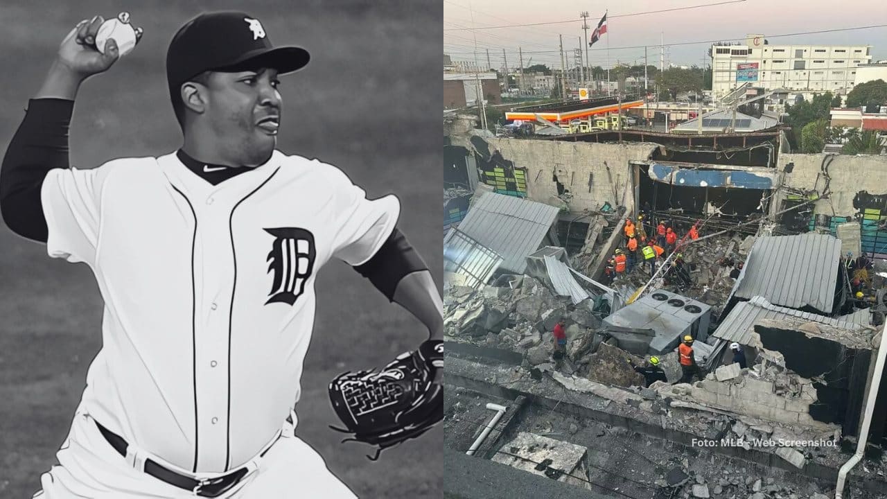 Octavio Dotel y Discoteca Jet Set de Republica Dominicana destrozada