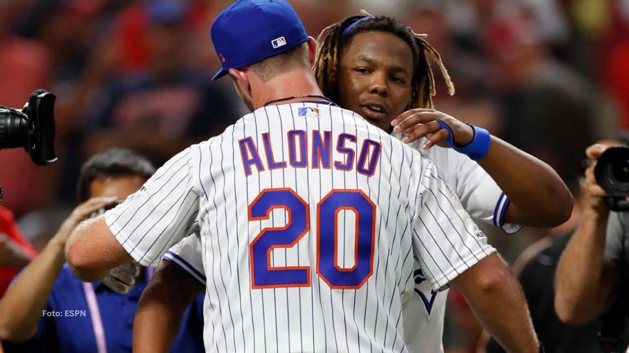 Pete Alonso reconoció la importancia del contrato de 14 años y 500 millones de dólares que Vladimir Guerrero Jr. firmó.