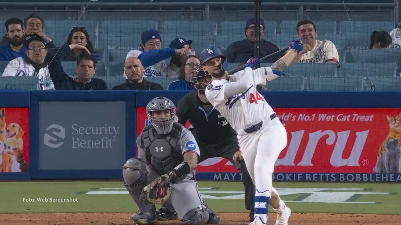Remolcada Andy Pages Los Angeles Dodgers