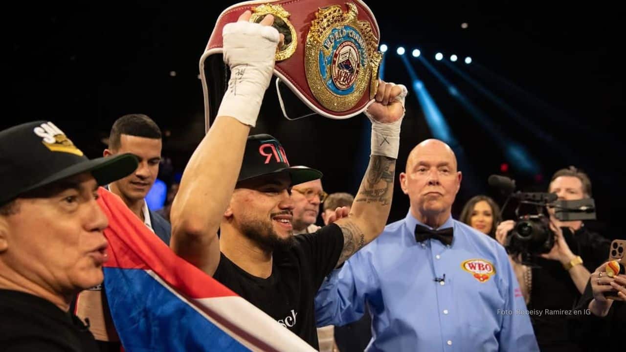 Boxeador cubano Robeisy Ramírez