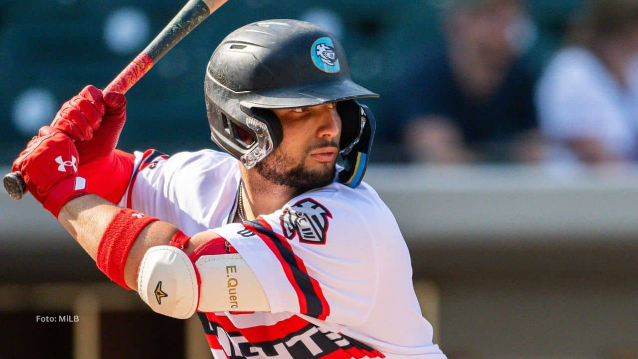 A sus 22 años de edad, Edgar Quero está considerado el sexto mejor prospecto de Chicago White Sox.