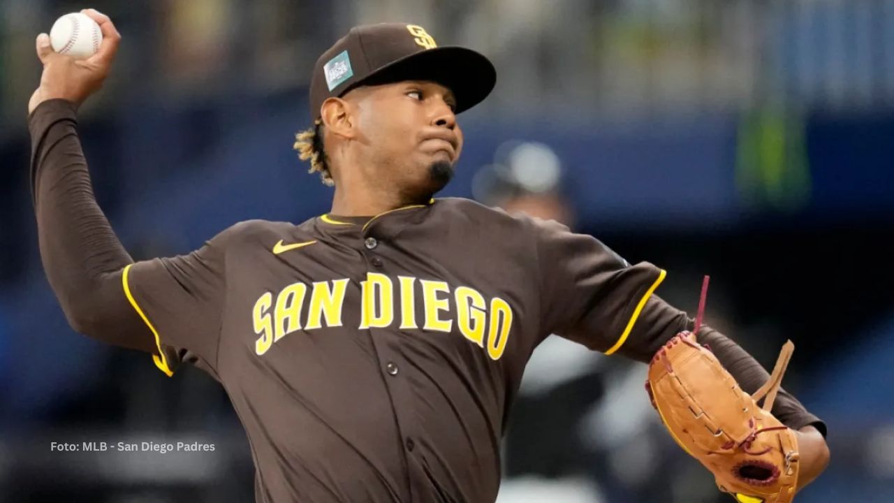 Jhony Brito con San Diego Padres