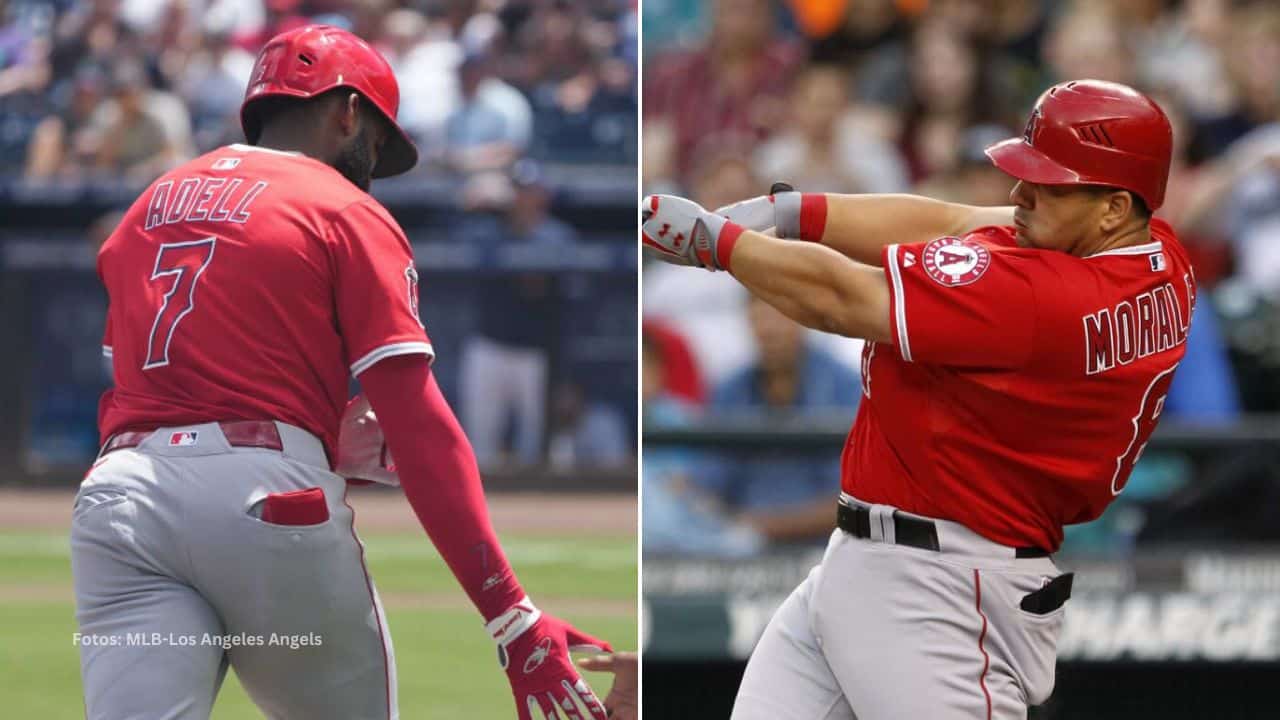 Kendrys Morales fue quinto en la votación por el premio MVP (AL) en 2009 jugando para Los Angeles Angels.