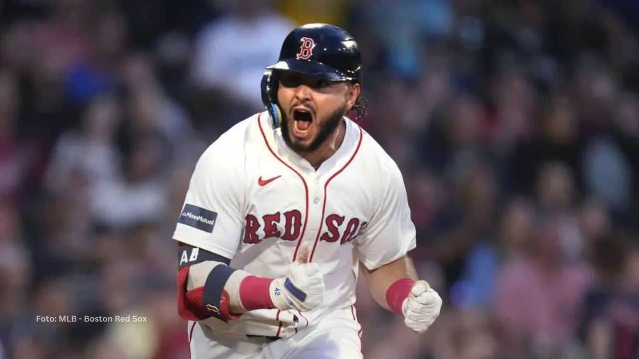 Wilyer Abreu entró como emergente en la novena y dio el batazo de oro en la décima para sellar la victoria de Boston Red Sox.