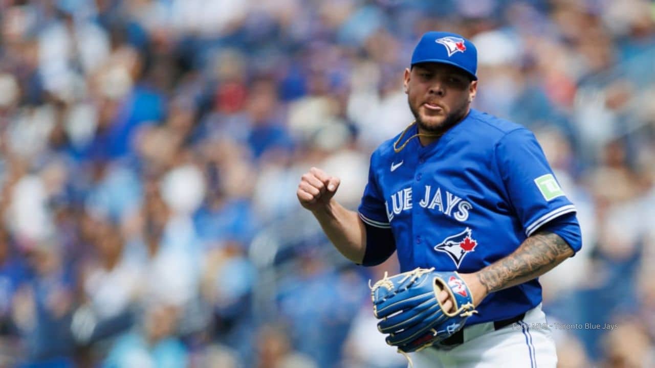 Yariel Rodríguez con Toronto Blue Jays