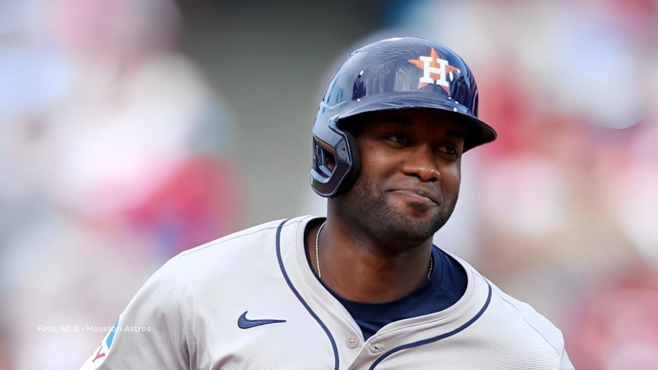 Yordan Alvarez con Houston Astros en MLB