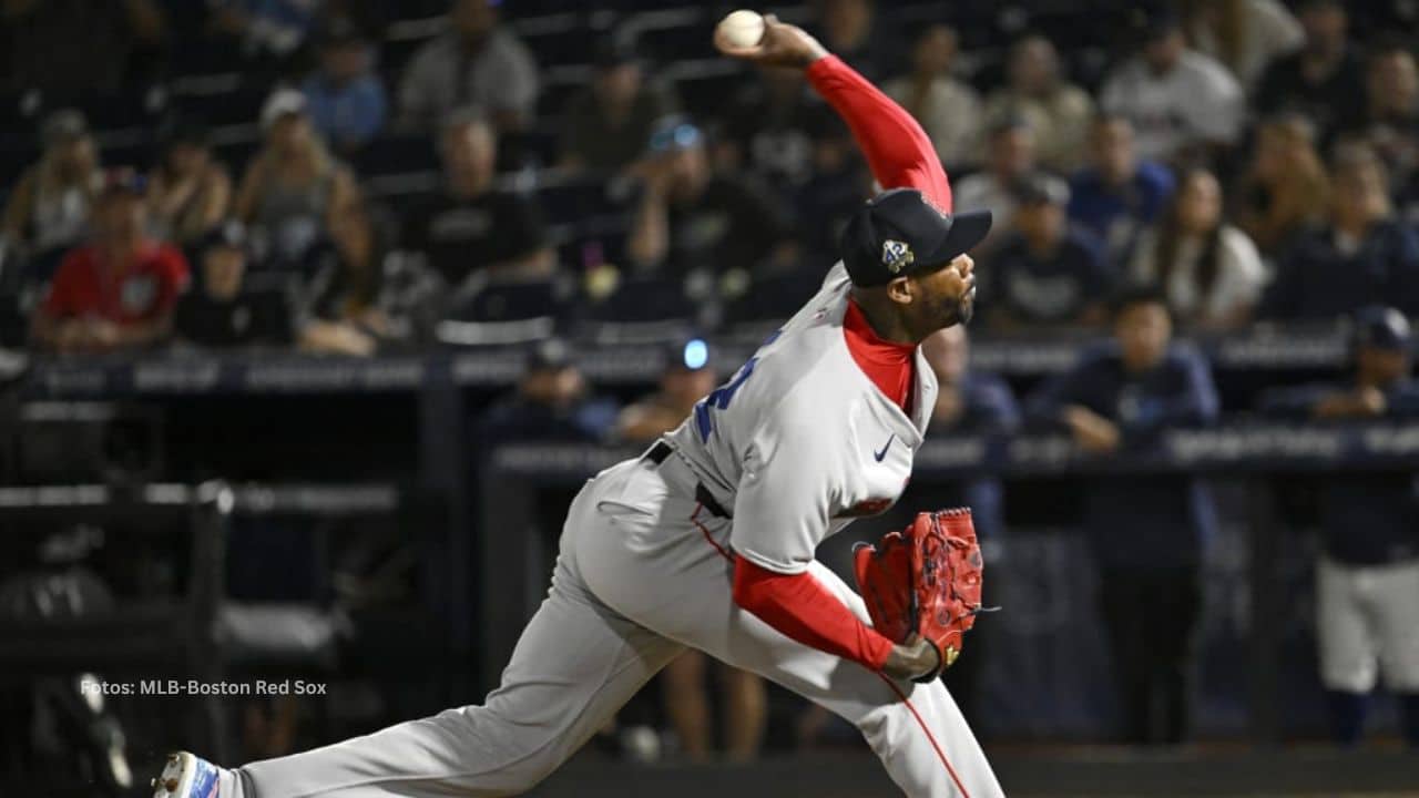 Aroldis Chapman con Boston Red Sox