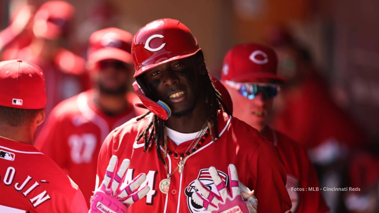 Elly De La Cruz podría unirse a un club élite que incluye a Ohtani, Soto y ahora Vladimir Guerrero Jr.