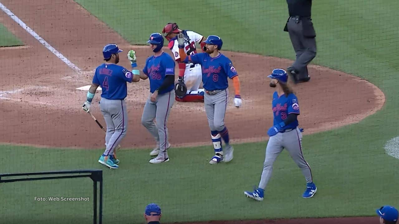 New York Mets visitó este lunes a su similar de Washington en la capital estadounidense y le propinaron una auténtica paliza.