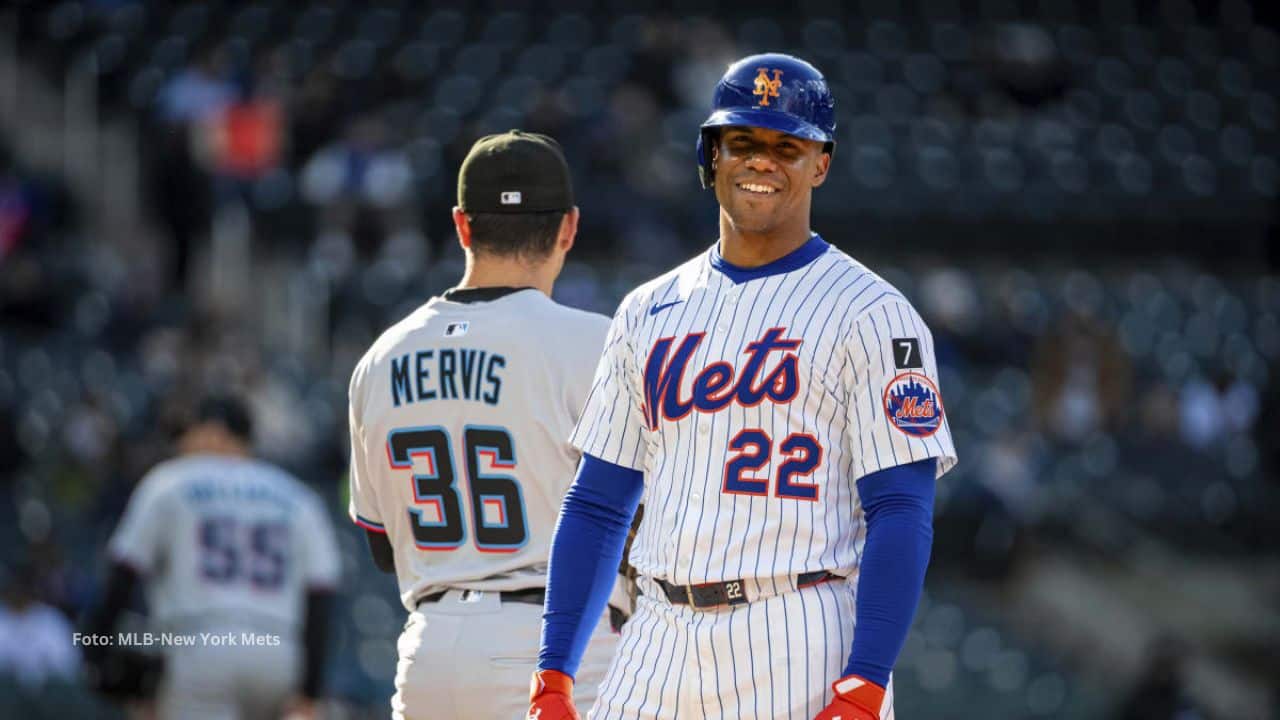 Juan Soto en la victoria de New York Mets