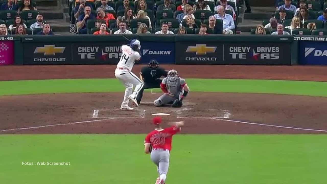 Para Yordan Alvarez fue su empujada número nueve en la presente contienda, líder de su equipo.