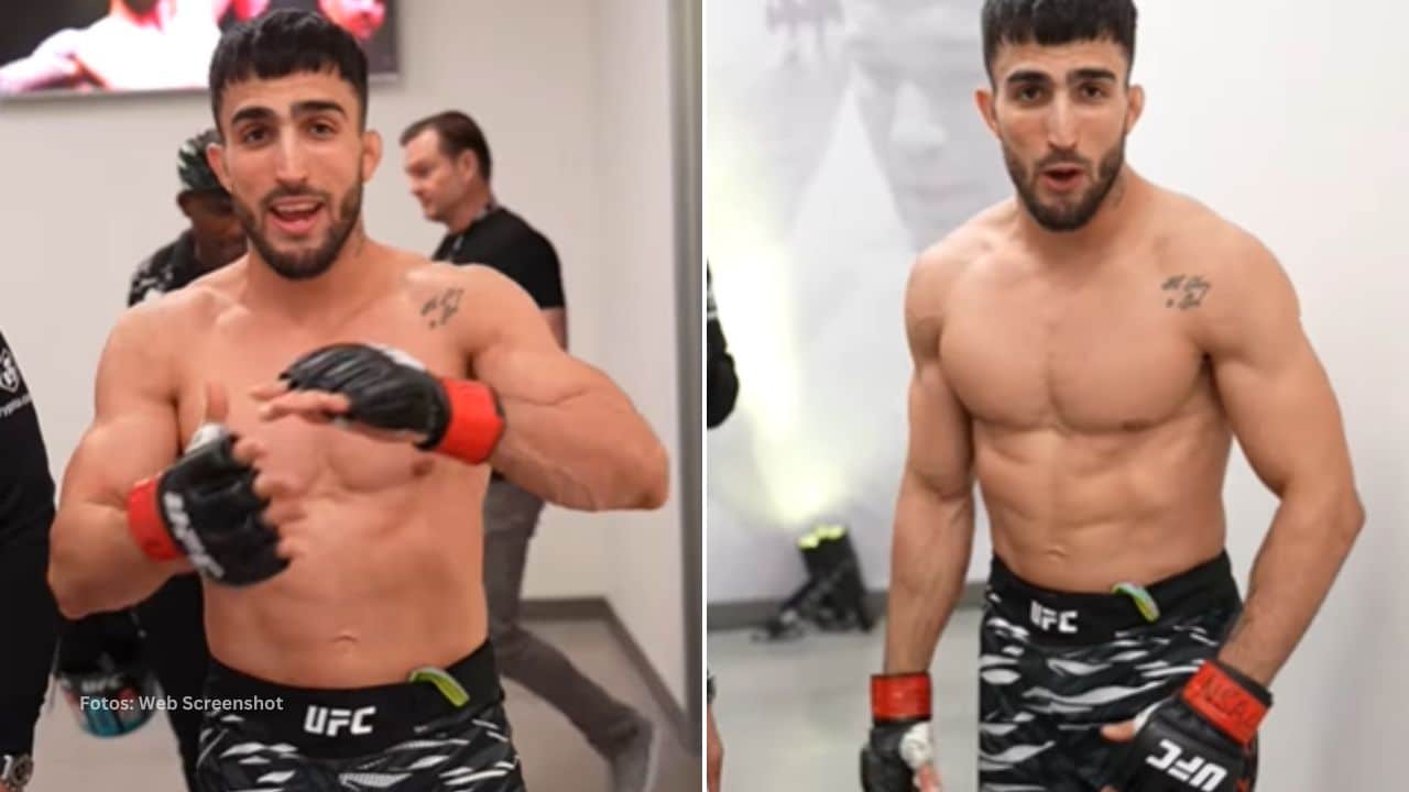 Yadier del Valle mostró su hambre de gloria tras el debut exitoso que protagonizó en la cúspide de las artes marciales mixtas.