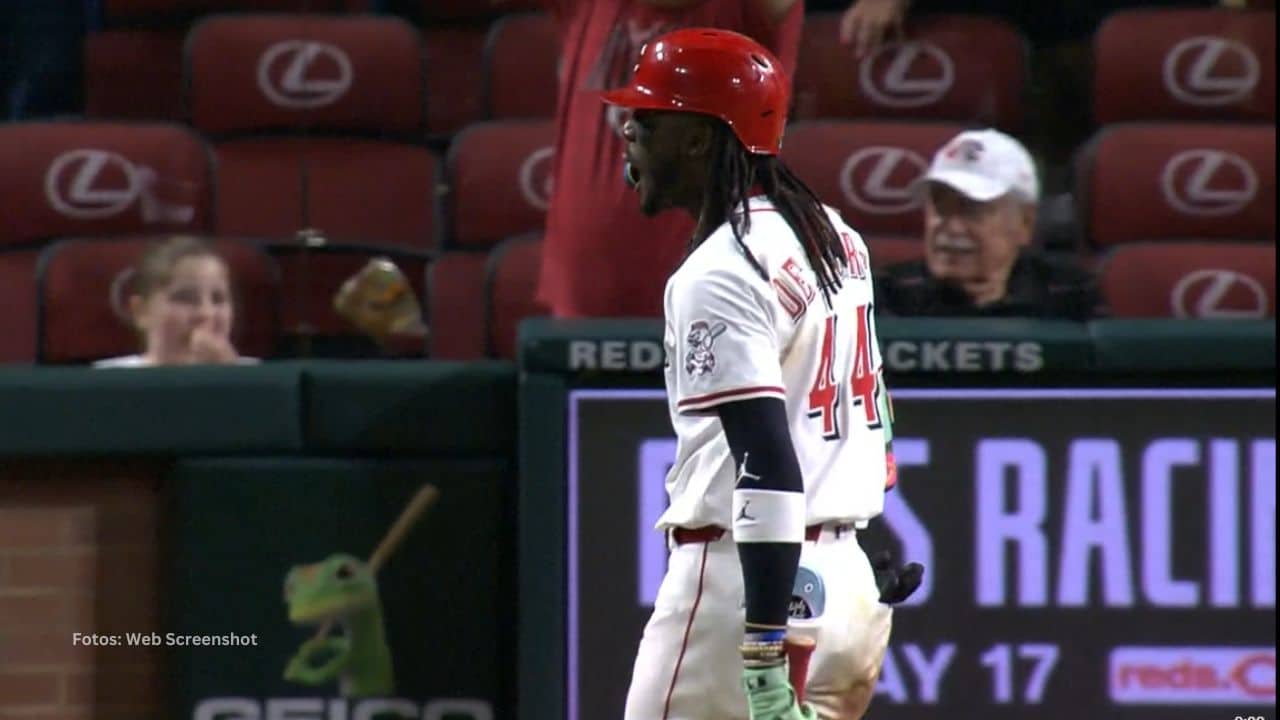 Elly De La Cruz en MLB.