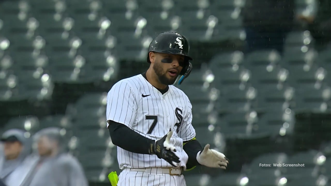 Edgar Quero con el uniforme de Chicago White Sox