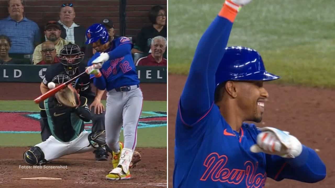 El boricua Francisco Lindor dejó lo mejor de su poder para el final del encuentro ante Arizona Diamondbacks.