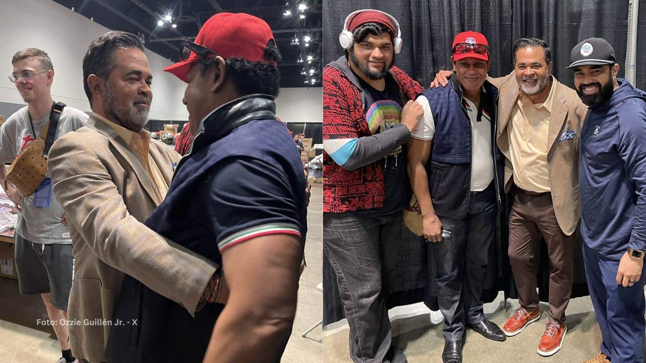 La reunión entre las familias de Oswaldo Guillén y Sammy Sosa en Chicago simboliza la celebración de las carreras individuales de estos íconos.