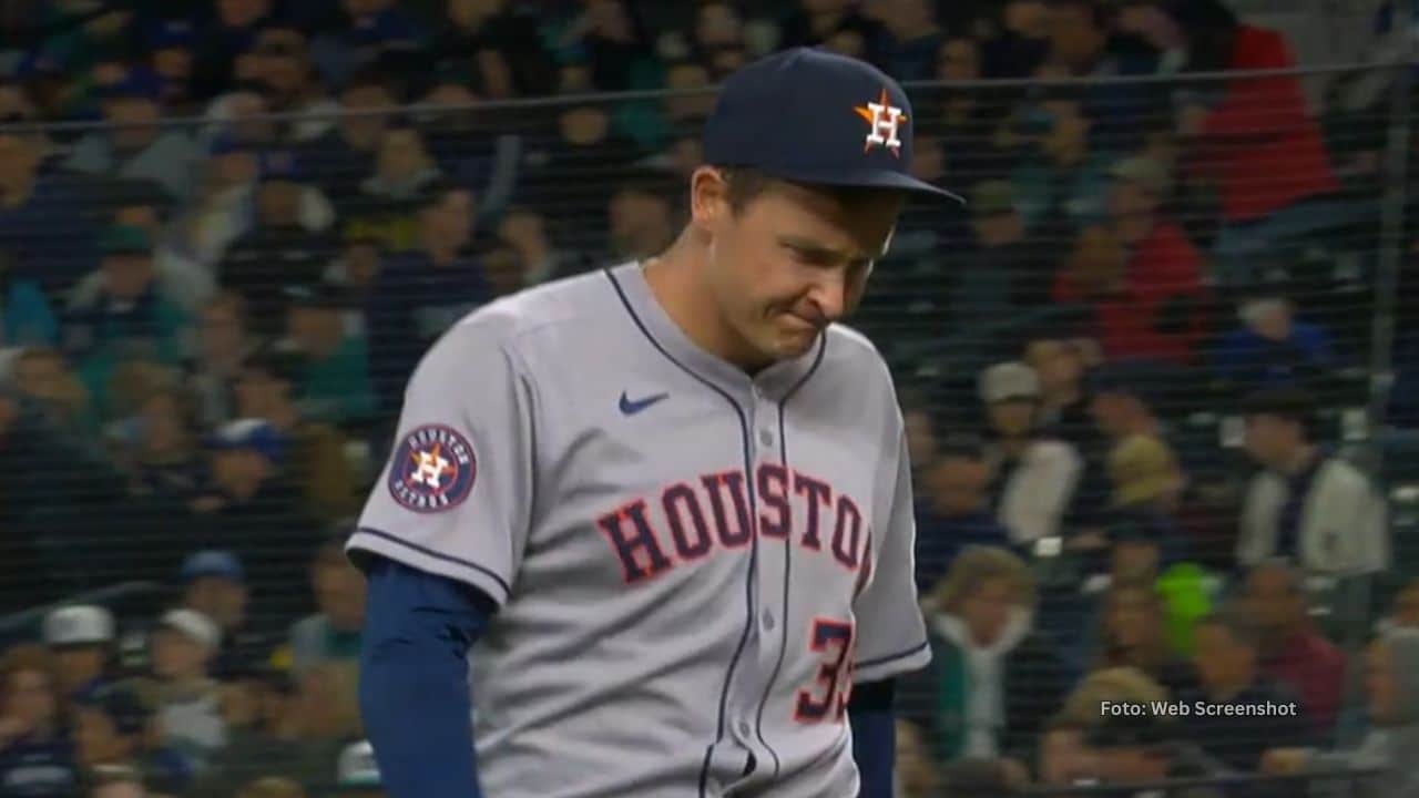 El lanzador de Houston Astros, Hayden Wesneski ha presentado grandes dolores en su codo.