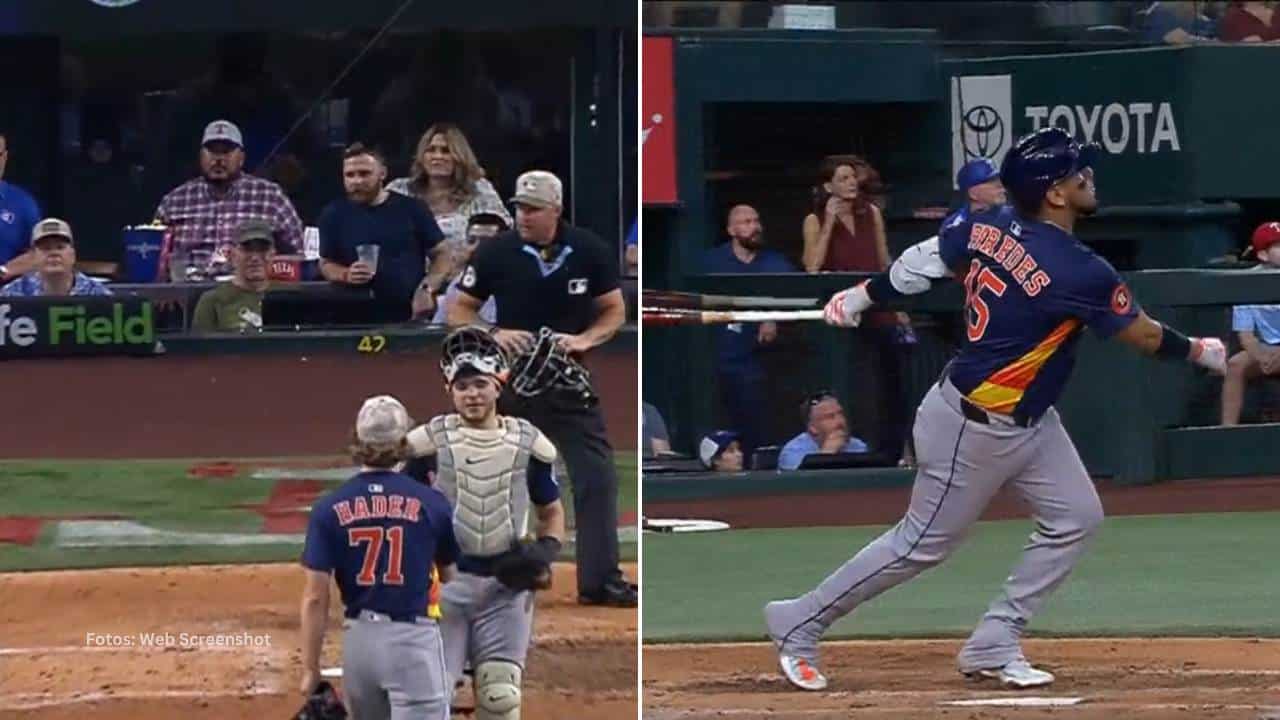 Houston Astros igualaron la serie ante Texas Rangers y suman 24 victorias y 22 derrotas.