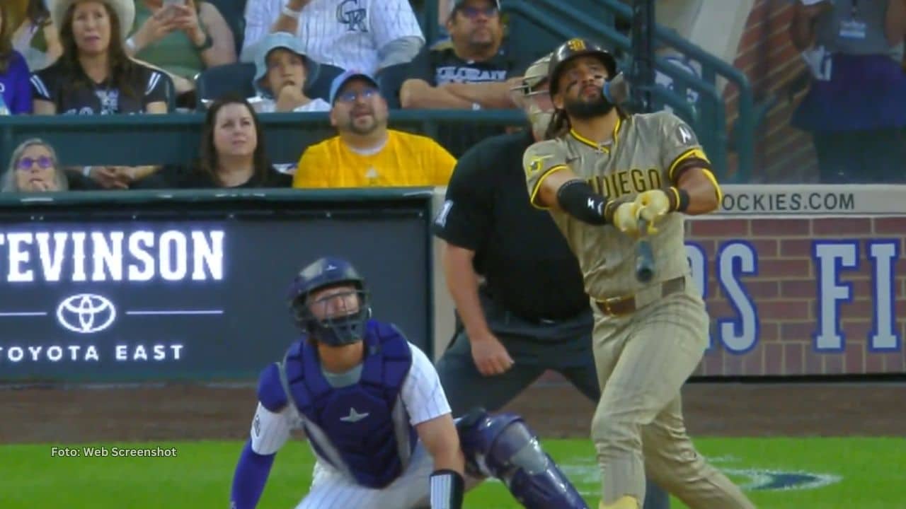 Fernando Tatis Jr. también igualó a Juan Soto y Alfonso Soriano como los dominicanos con más jonrones ante Colorado Rockies.