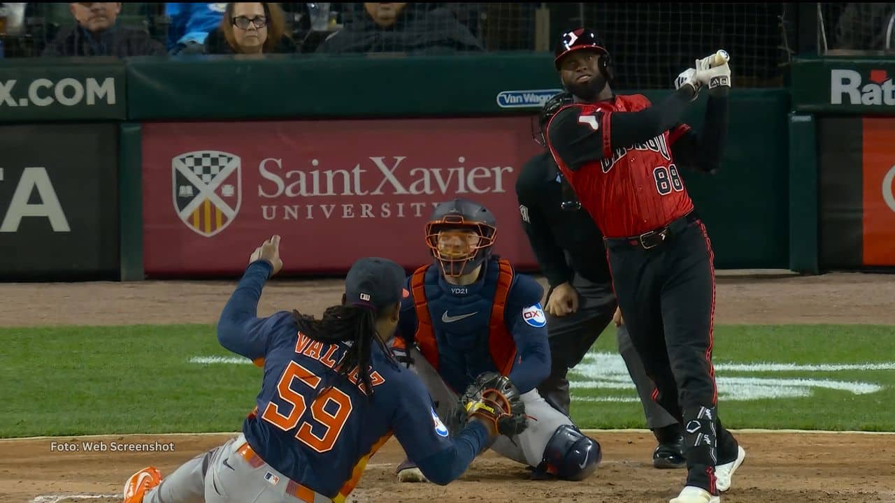 Jonrón de Luis Robert Jr MLB
