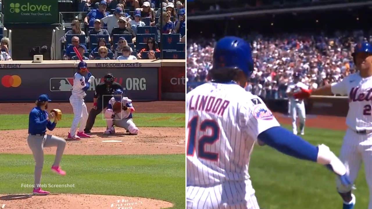 El boricua Francisco Lindor puso a festejar a todas las madres presentes en el Citi Field de New York Mets.