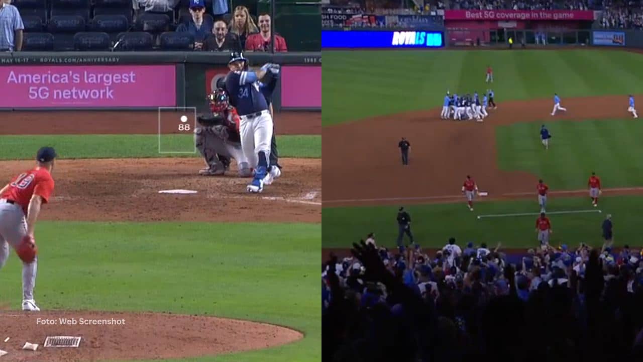 Kansas City Royals logró su cometido después que dejó al campo a Boston Red Sox en entradas extras.