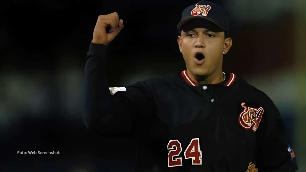 Miguel Cabrera con el conjunto de Tigres de Aragua