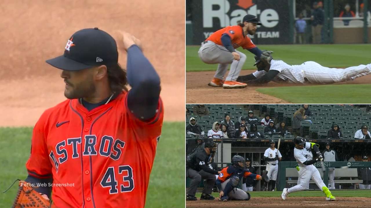 El empate y la remontada de Chicago White Sox sobre Houston Astros llegaron en la parte baja de la sexta entrada.