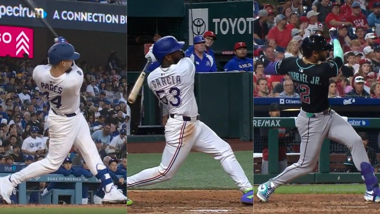 Cubanos en MLB Andy, Adolis, Lourdes