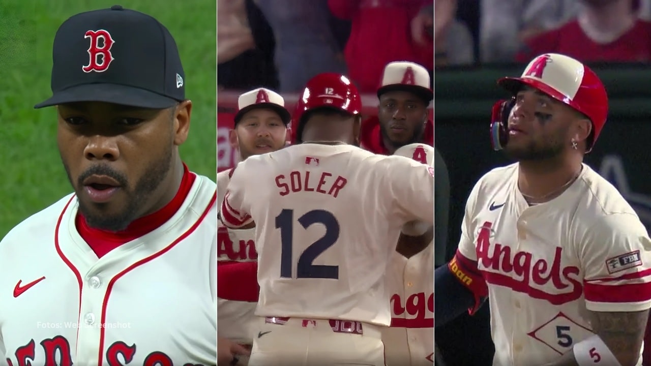 Aroldis Chapman con Boston Red Sox, Jorge Soler y Yoan Moncada con Los Angeles Angels