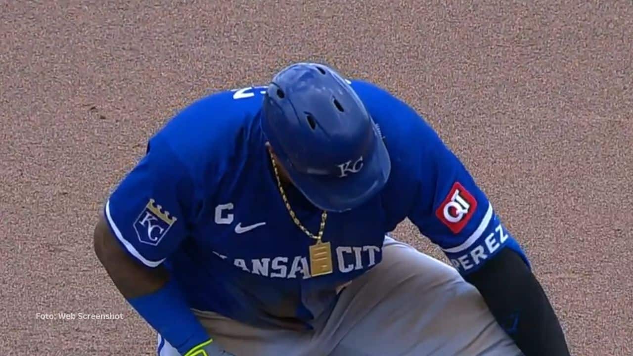 Salvador Pérez sale lesionado y enciende alarmas en Kansas City