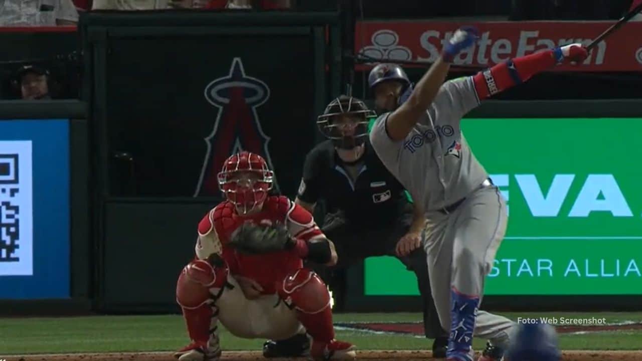 Vladimir Guerrero Jr. promedia por encima de los .400 en los últimos siete encuentros de MLB.