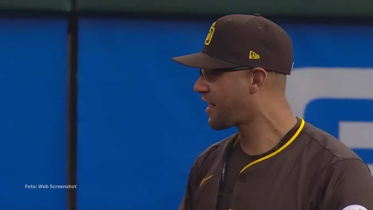 Yuli Gurriel con el conjunto de San Diego Padres
