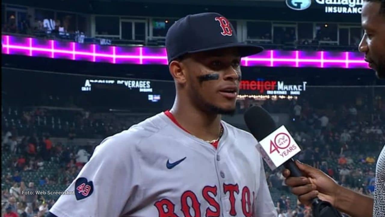 Ceddanne Rafaela con Boston Red Sox